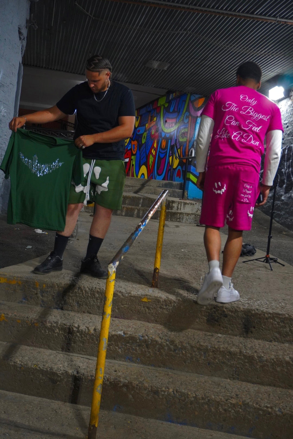 Pink DonBrewster shorts