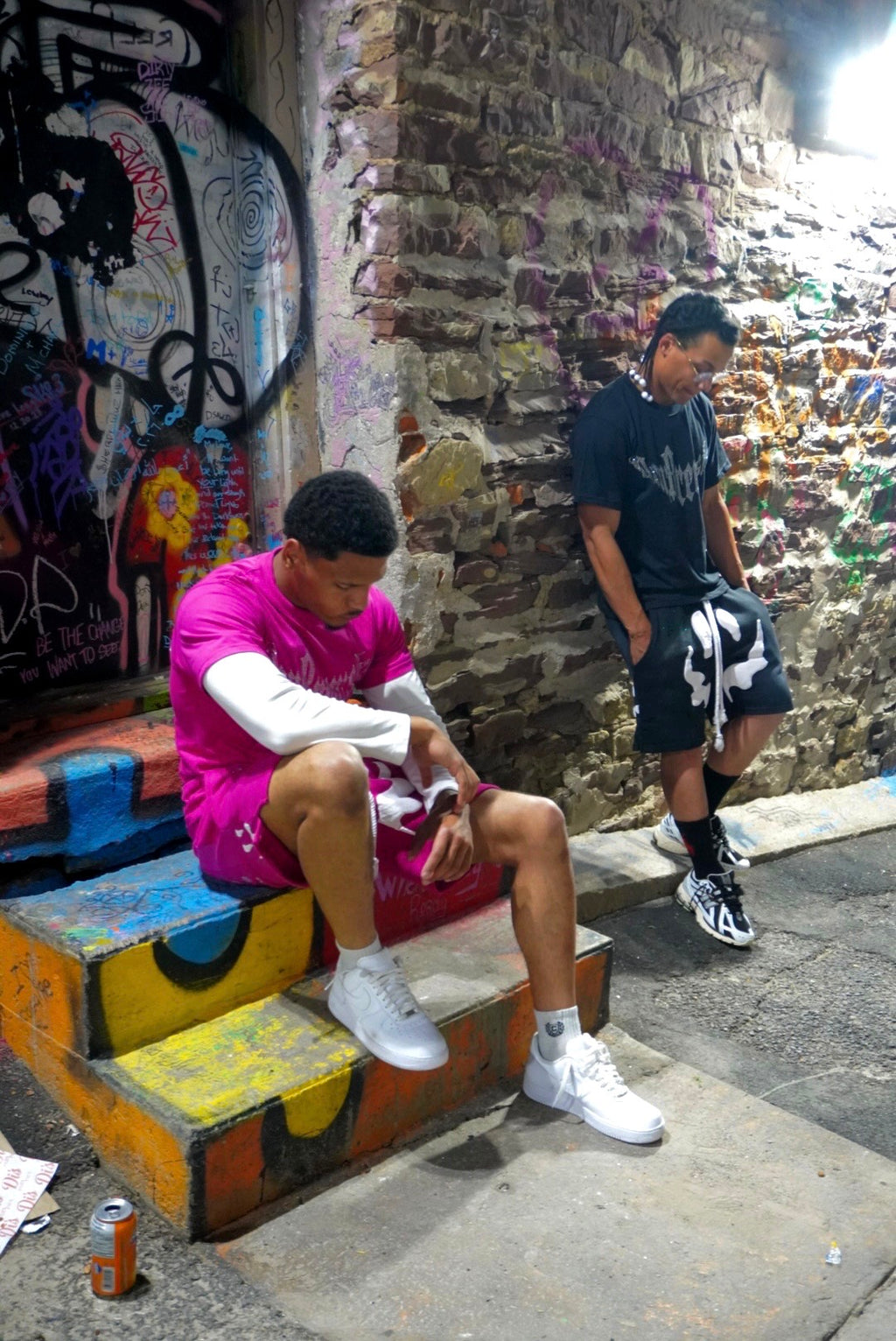 Black DonBrewster Shorts